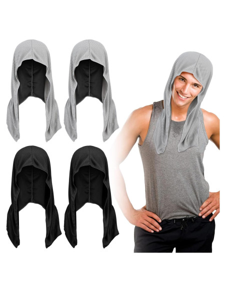 Toallas Refrescantes Bencailor 4 Piezas UPF 50 para Deporte