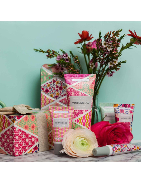 Conjunto de Cuidado de Manos Heathcote & Ivory 30ml Crema, Jabón