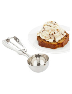 Cuchara para Helado Met Lux 90g Acero Inoxidable