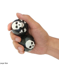 Bolas Baoding de Calavera Top Chi - Grande 5.08 cm - Terapia y Estrés 2