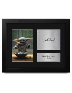 Foto Enmarcada David Accord The Mandalorian Grogu 33x25cm