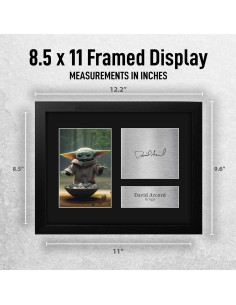 Foto Enmarcada David Accord The Mandalorian Grogu 33x25cm 2