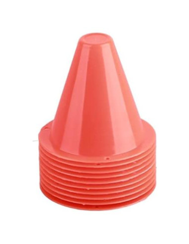 Conos de Entrenamiento de Fútbol Estink 10 Piezas Naranja 8.5 cm