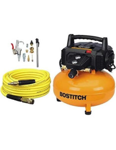 Compresor Bostitch BTFP02012-WPK 6 Gal 150 PSI Sin Aceite con Clavadora 2