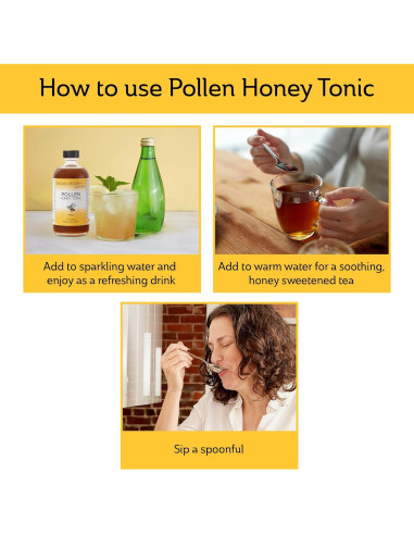 Tónico de Miel de Polen Mickelberry Gardens 118.3 ml