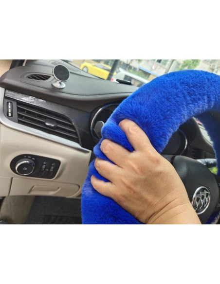 Cubierta de Volante de Piel Sintética IXITON Leopardo - Set 3 Piezas