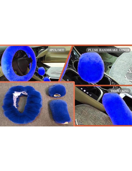 Cubierta de Volante de Piel Sintética IXITON Leopardo - Set 3 Piezas