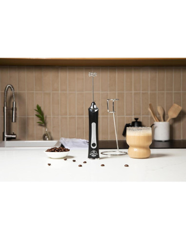 Batidor de Mano Eléctrico Mix Maxen No. 3, 3 Velocidades, Negro