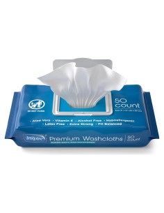 Toallitas Húmedas para Adultos Inspire, 50 Unidades 20x30 cm