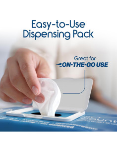 Toallitas Húmedas para Adultos Inspire, 50 Unidades 20x30 cm 2