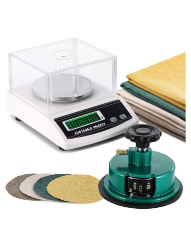 Balanza Electrónica de Tela NEWTRY 1000g/0.01g con Muestreador