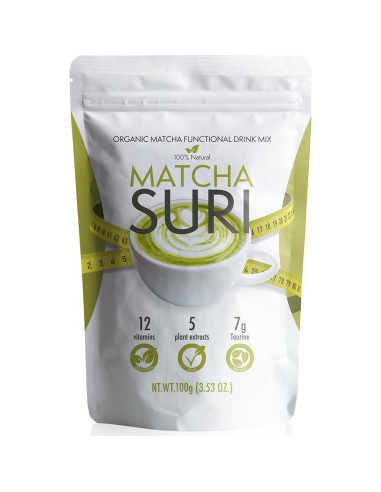 Matcha Suri | Bebida de Té Verde Matcha Premium 100 g