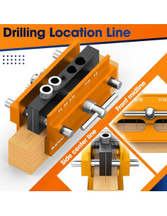 Kit de Plantilla de Alineación Automática Blekoo con 6 Bushings 2