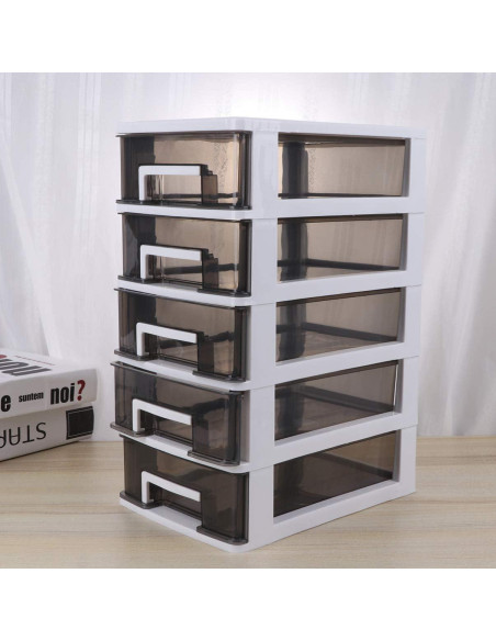 Armario de Almacenamiento 4 Cajones BESPORTBLE 30.99cm Plástico