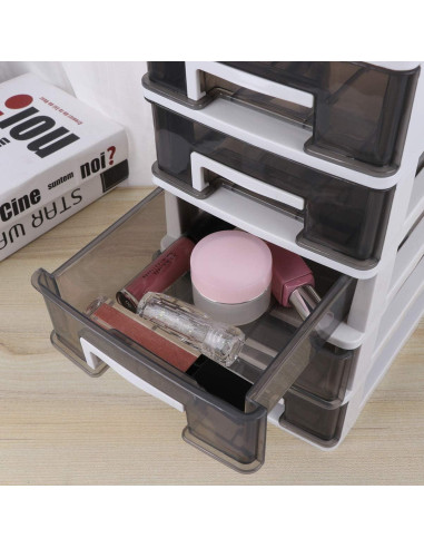 Armario de Almacenamiento 4 Cajones BESPORTBLE 30.99cm Plástico