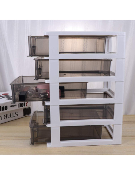 Armario de Almacenamiento 4 Cajones BESPORTBLE 30.99cm Plástico