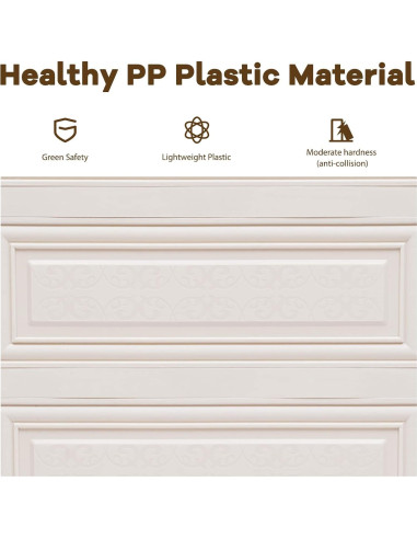 Cajonera Plástica WOQLIBE 6 Cajones 50x35x102 cm Rosa