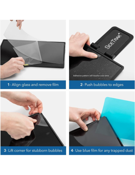 Protector de Pantalla Vidrio Templado Stand Steady 12.5"