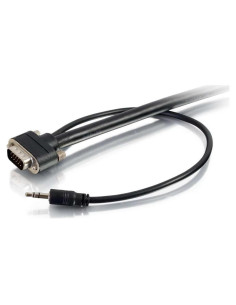 Cable VGA + Audio Estéreo 3.5mm C2G 50224 0.91m Negro
