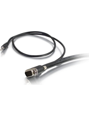 Cable VGA + Audio Estéreo 3.5mm C2G 50224 0.91m Negro