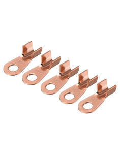 Terminales de Crimpado de Cobre uxcell OT-100A 100A 10-25 mm2 5pcs