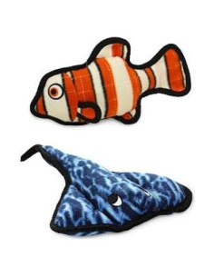 Juguete para Perro TUFFY Raya Océano - Resistente y Lavable