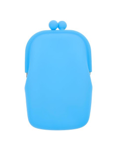 Monedero de Silicona Abaodam 16.5x12cm Azul Mini