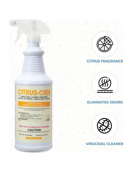 ForPro Citrus-Cide Limpiador Desinfectante 946 ml Spray