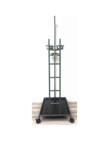 Soporte de Juego para Aves Loro Mcage 65.5 Pulgadas con Escalera