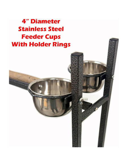 Soporte de Juego para Aves Loro Mcage 65.5 Pulgadas con Escalera