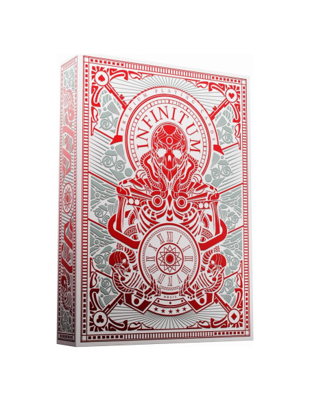 Baraja Premium Elephant Playing Cards Blanco Fantasma 1.78x8.79cm
