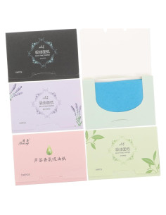 Juego de 500 Papeles Absorbentes de Aceite Facial DEARMAMY