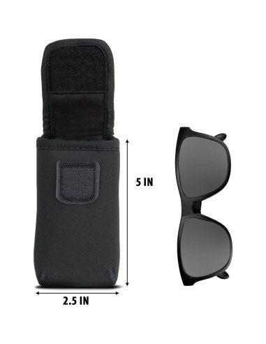 Funda de Neopreno para Gafas de Sol USA Gear - Negra