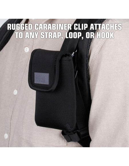 Funda de Neopreno para Gafas de Sol USA Gear - Negra