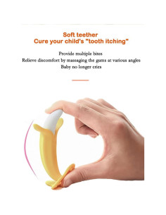 Chupete de Plátano Dupad para Bebés 3-18 meses Silicona BPA 2