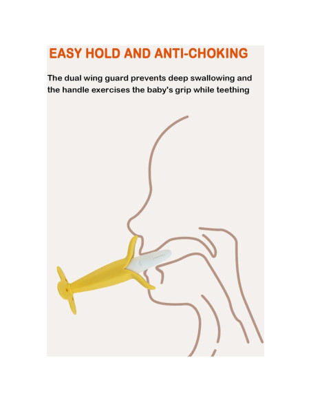 Chupete de Plátano Dupad para Bebés 3-18 meses Silicona BPA