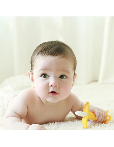 Chupete de Plátano Dupad para Bebés 3-18 meses Silicona BPA