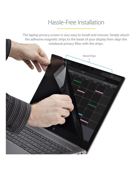 Filtro de Privacidad StarTech 15.6" Magnético 16:9 Antideslumbrante