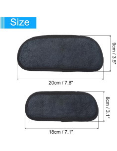 Recogedor de Goteo para Refrigerador uxcell - 4 Piezas, Negro 2