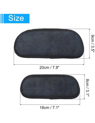 Recogedor de Goteo para Refrigerador uxcell - 4 Piezas, Negro