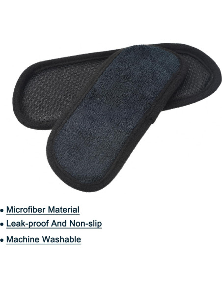 Recogedor de Goteo para Refrigerador uxcell - 4 Piezas, Negro