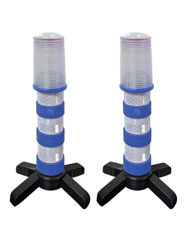 Kit de Balizas LED de Emergencia Electriduct - Azul, 3 Modos