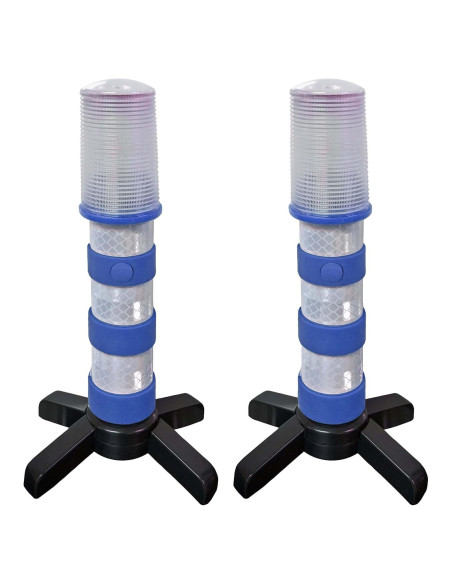 Kit de Balizas LED de Emergencia Electriduct - Azul, 3 Modos