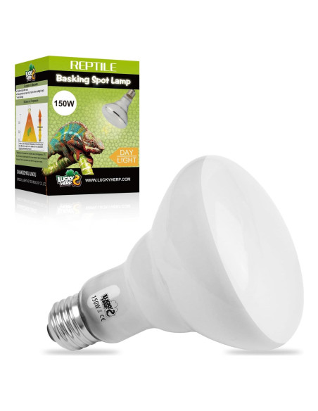 Bombilla de Calor para Reptiles LUCKY HERP 150W UVA 1 Paquete