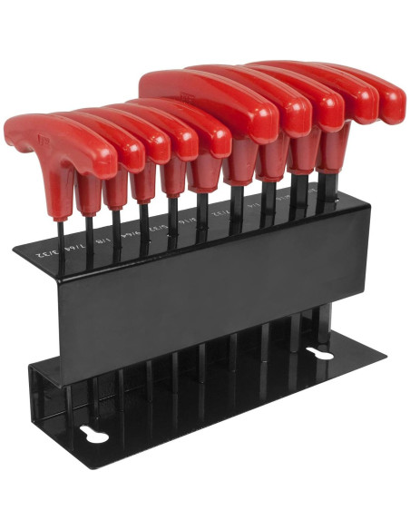 Conjunto de Llaves Hexagonales T-Handle Freeman 10 Piezas