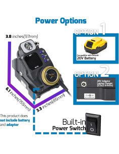 Estación de Soldadura Inalámbrica WEP 982-VI 1 para Dewalt 20V 2