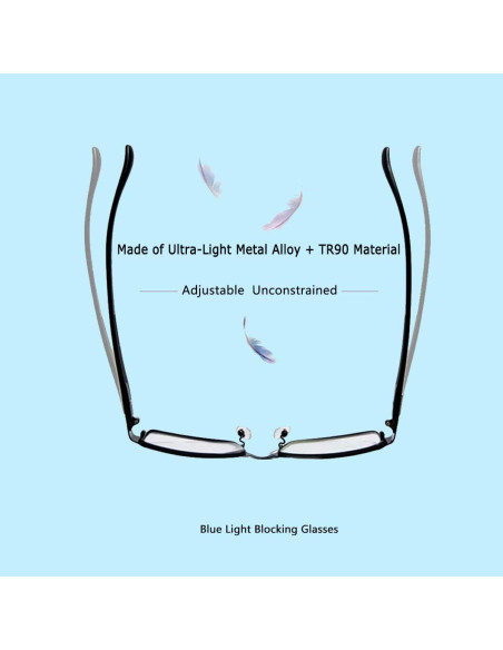 Gafas de Luz Azul Stamen Unisex, Anti Fatiga Ocular, Modelo ST-BLG