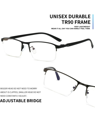 Gafas de Luz Azul Stamen Unisex, Anti Fatiga Ocular, Modelo ST-BLG