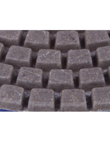 Juego de 7 almohadillas de pulido seco DAMO para mármol y granito