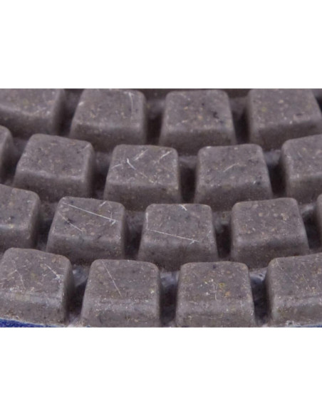 Juego de 7 almohadillas de pulido seco DAMO para mármol y granito